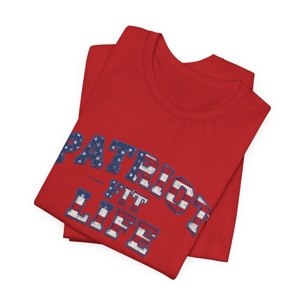 Patriot Fit Life T-Shirt | American Flag Stars & Stripes Athletic Tee
