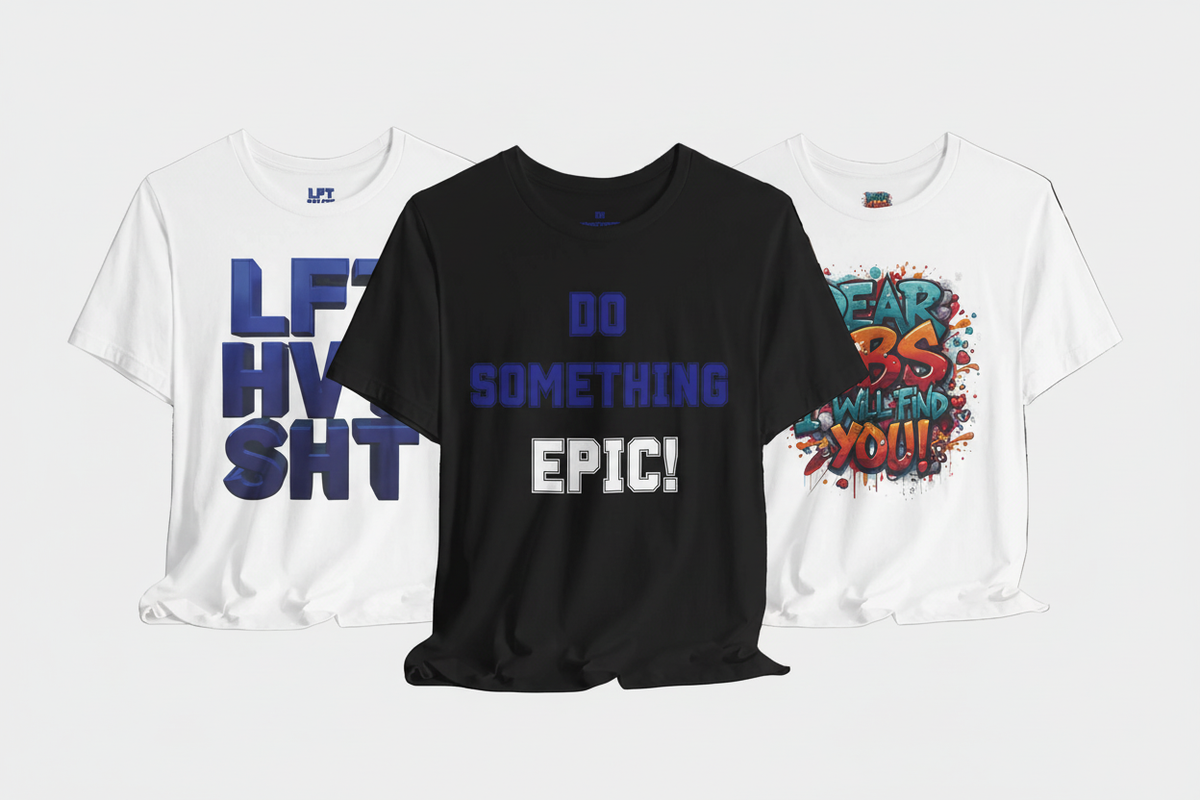 Motivational T-Shirts & Fitness Tees & Merchandise