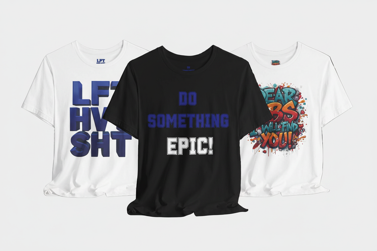 Motivational T-Shirts & Fitness Tees & Merchandise