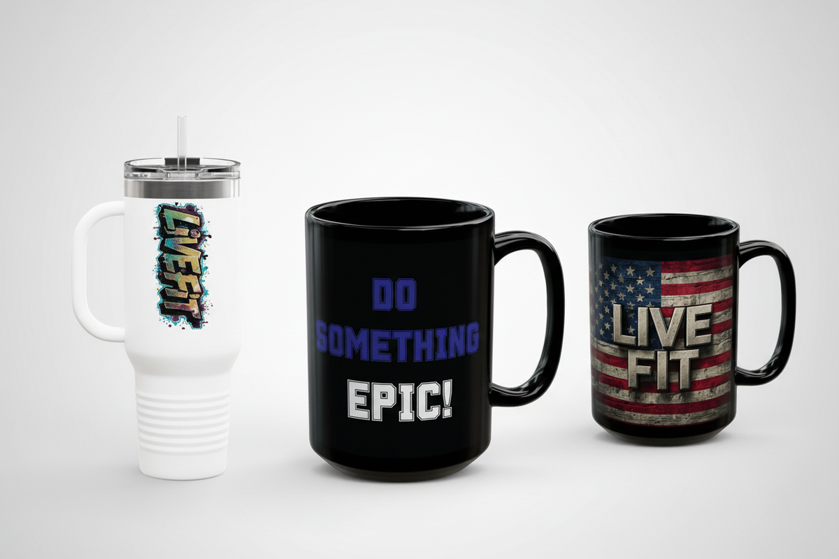 Coffee Mugs & Tumblers - Motivational & Patriotic Drinkware