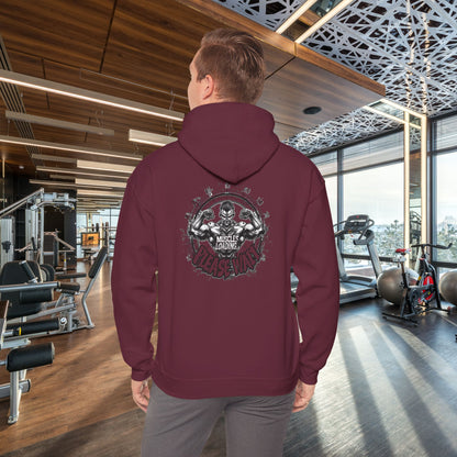 Muscles Loading Please Wait - Motivational Fitness Hoodie - Gym Sweatshirt - Unisex S-5XL