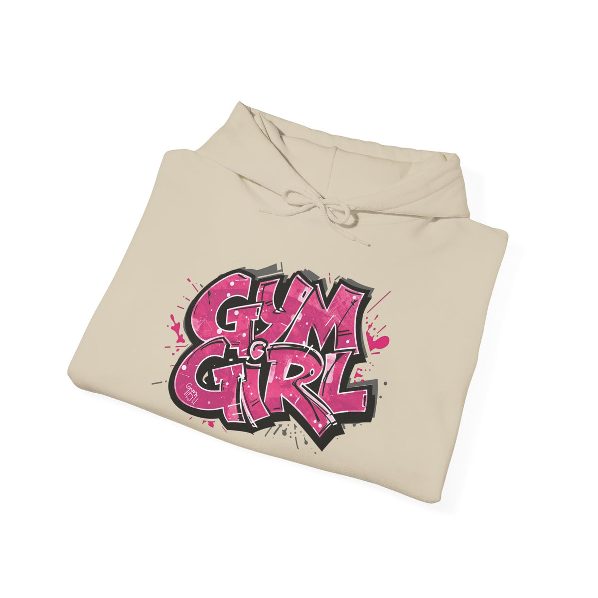 Stylish Gym Girl Print Hoodie - Women's Fitness Sweatshirt - Athletic Pullover - S-5XL