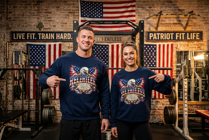 Relentless Eagle Definition Crewneck Sweatshirt - Patriot Fit Life