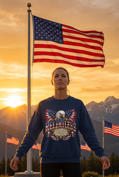 Relentless Eagle Definition Crewneck Sweatshirt - Patriot Fit Life