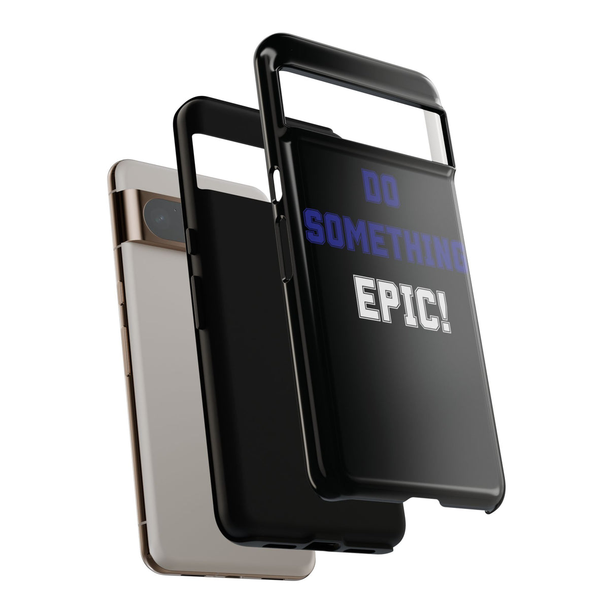 Phone Case - "Do Something Epic!" Motivational Protective Case - Fitness