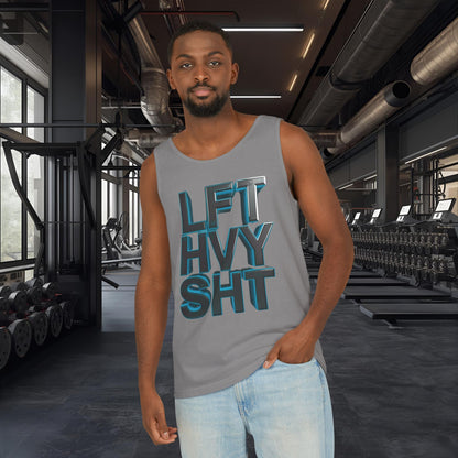 Lift Heavy Shit - LFT HVY SHT - Tank Top - Gym Workout Fitness Tank - Unisex XS-2XL