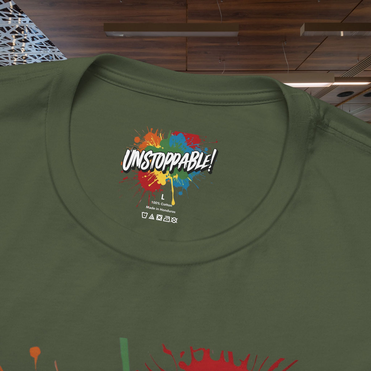 Unstoppable Vintage Retro T-Shirt - Motivational Graphic Tee - Unisex Casual Shirt