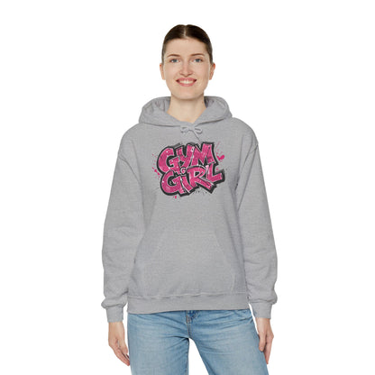 Stylish Gym Girl Print Hoodie - Women's Fitness Sweatshirt - Athletic Pullover - S-5XL