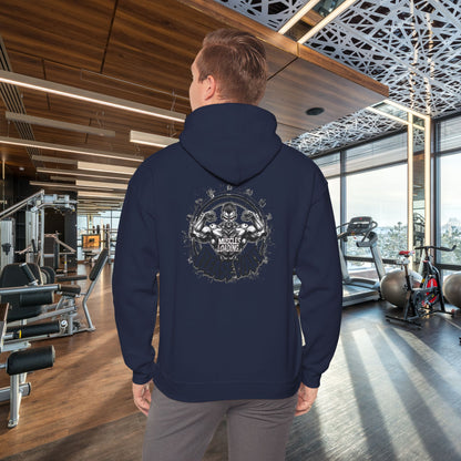Muscles Loading Please Wait - Motivational Fitness Hoodie - Gym Sweatshirt - Unisex S-5XL