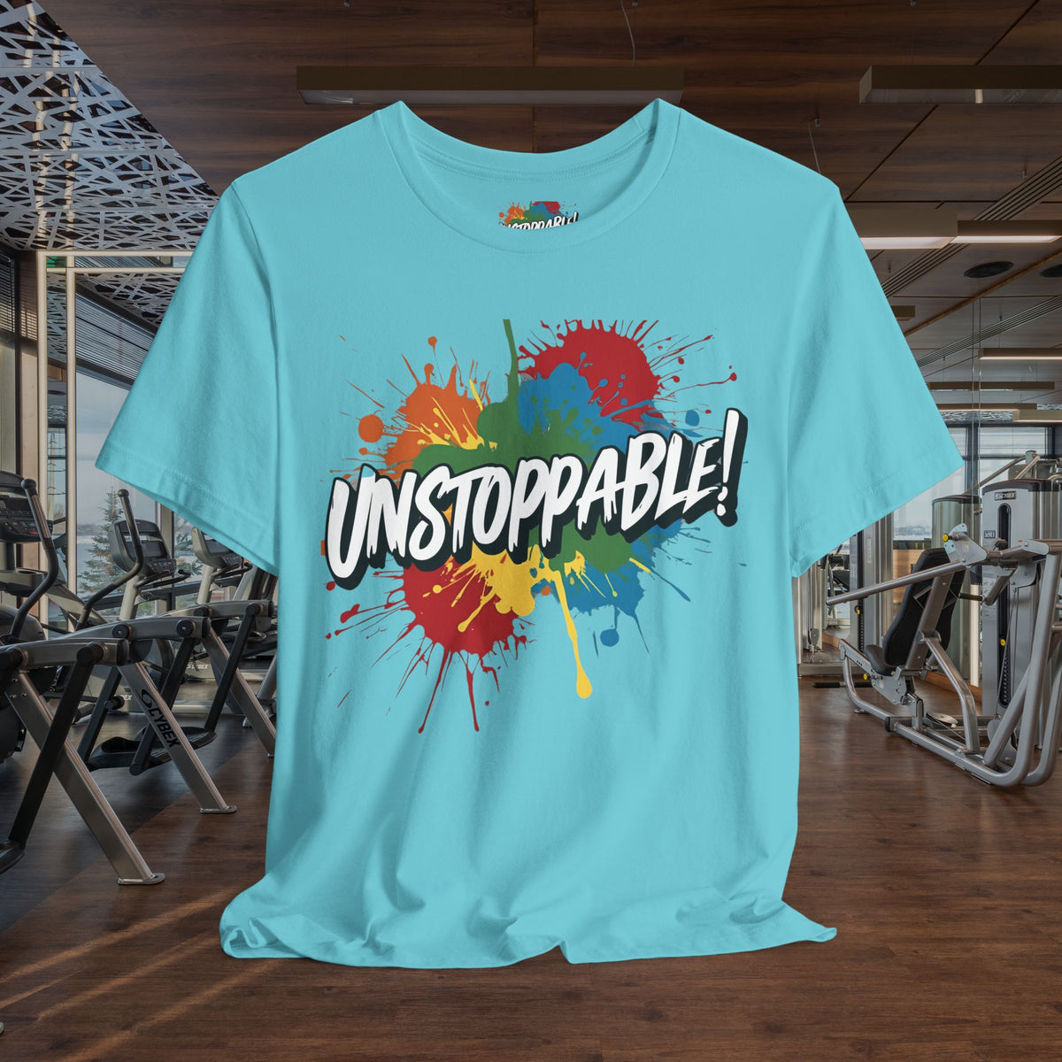 Unstoppable Vintage Retro T-Shirt - Motivational Graphic Tee - Unisex Casual Shirt