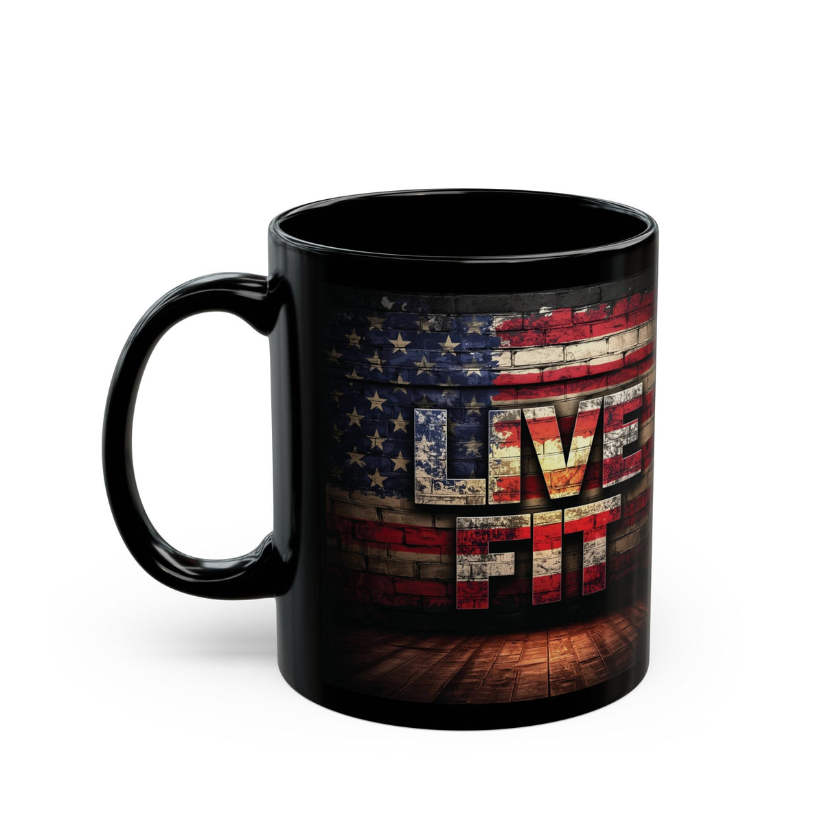 LIVE FIT Patriotic Mug (11oz/15oz)