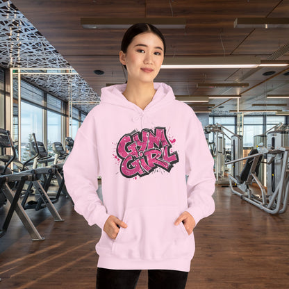 Stylish Gym Girl Print Hoodie - Women's Fitness Sweatshirt - Athletic Pullover - S-5XL
