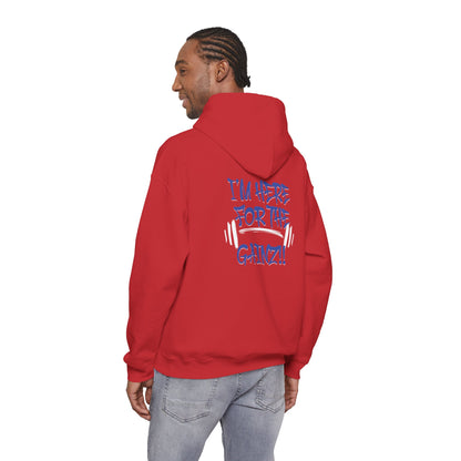 I'm Here For The Gainz! Gym Hoodie - Unisex Fitness Sweatshirt - Workout Hoodie - S-5XL