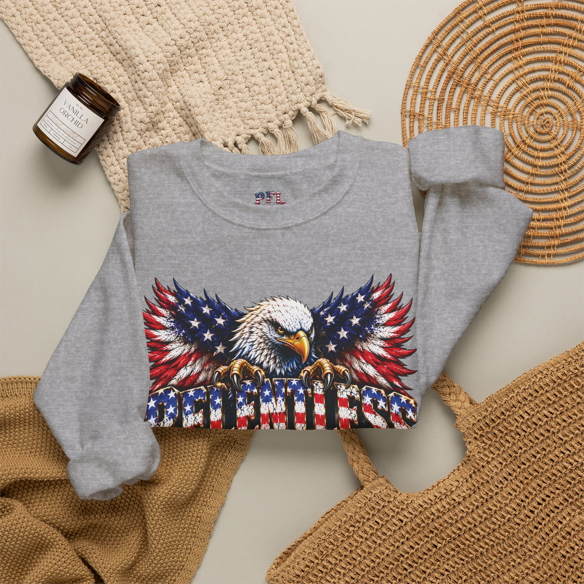 Relentless Eagle Definition Crewneck Sweatshirt - Patriot Fit Life