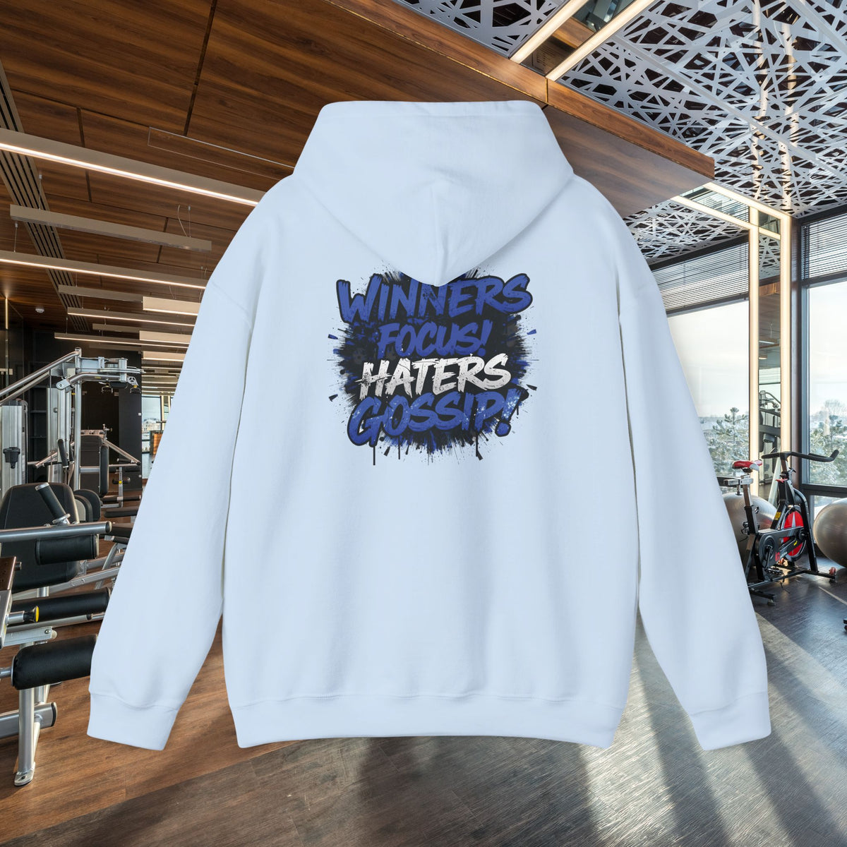Winners Focus Haters Gossip  - Hooded Sweatshirt - S - 5XL - Multiple Colors - Fitness