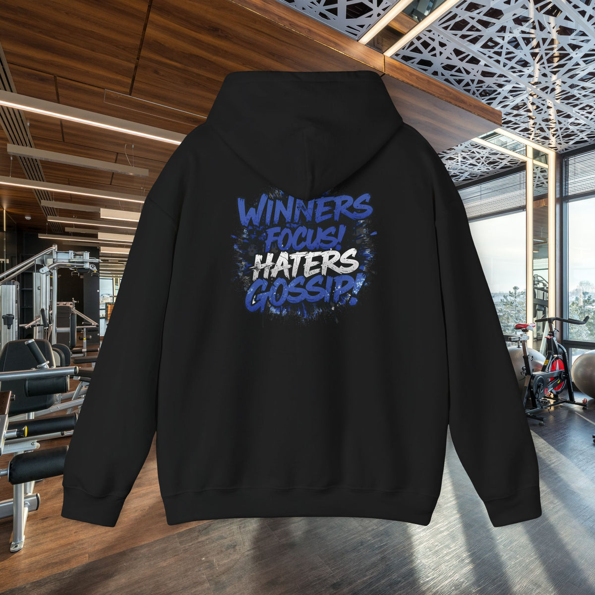 Winners Focus Haters Gossip  - Hooded Sweatshirt - S - 5XL - Multiple Colors - Fitness