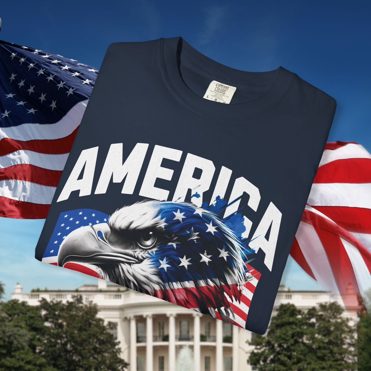Independence Day 4th of July T-Shirt - Patriotic Graphic Tee - Unisex S-4XL
