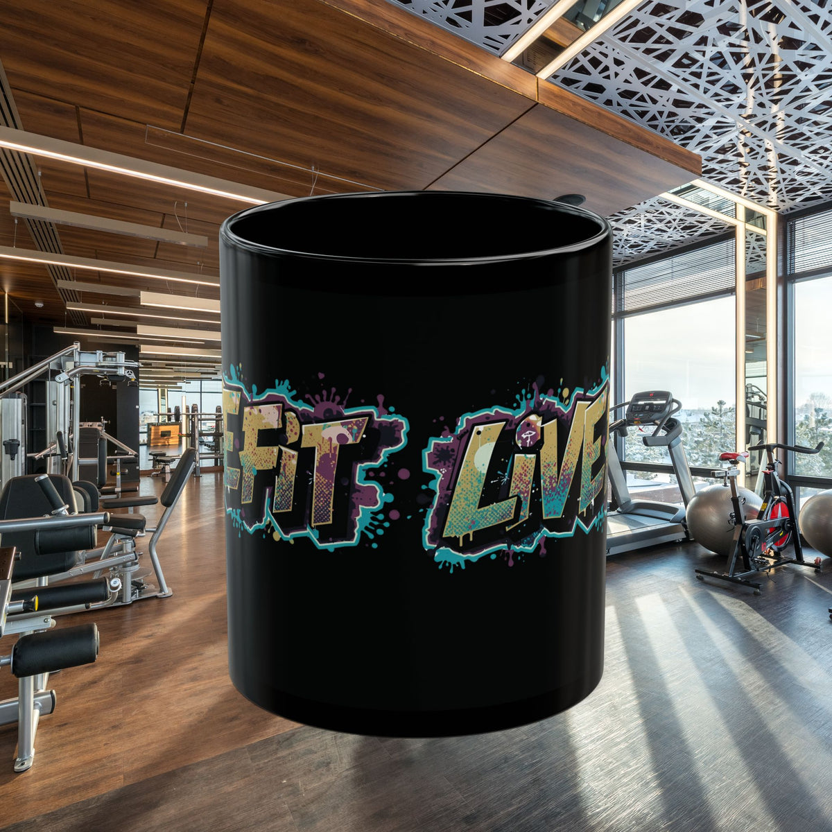 Live Fit Motivational Mug (11oz/15oz)