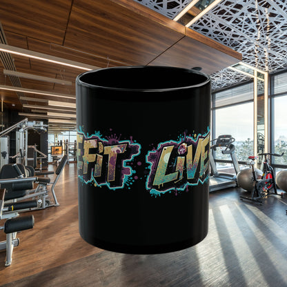 Live Fit Motivational Mug (11oz/15oz)