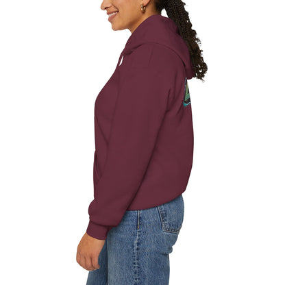 LIVE FIT Hoodie - Unisex Heavy Blend Sweatshirt - Fitness Gym Wear - Workout Apparel - S-5XL