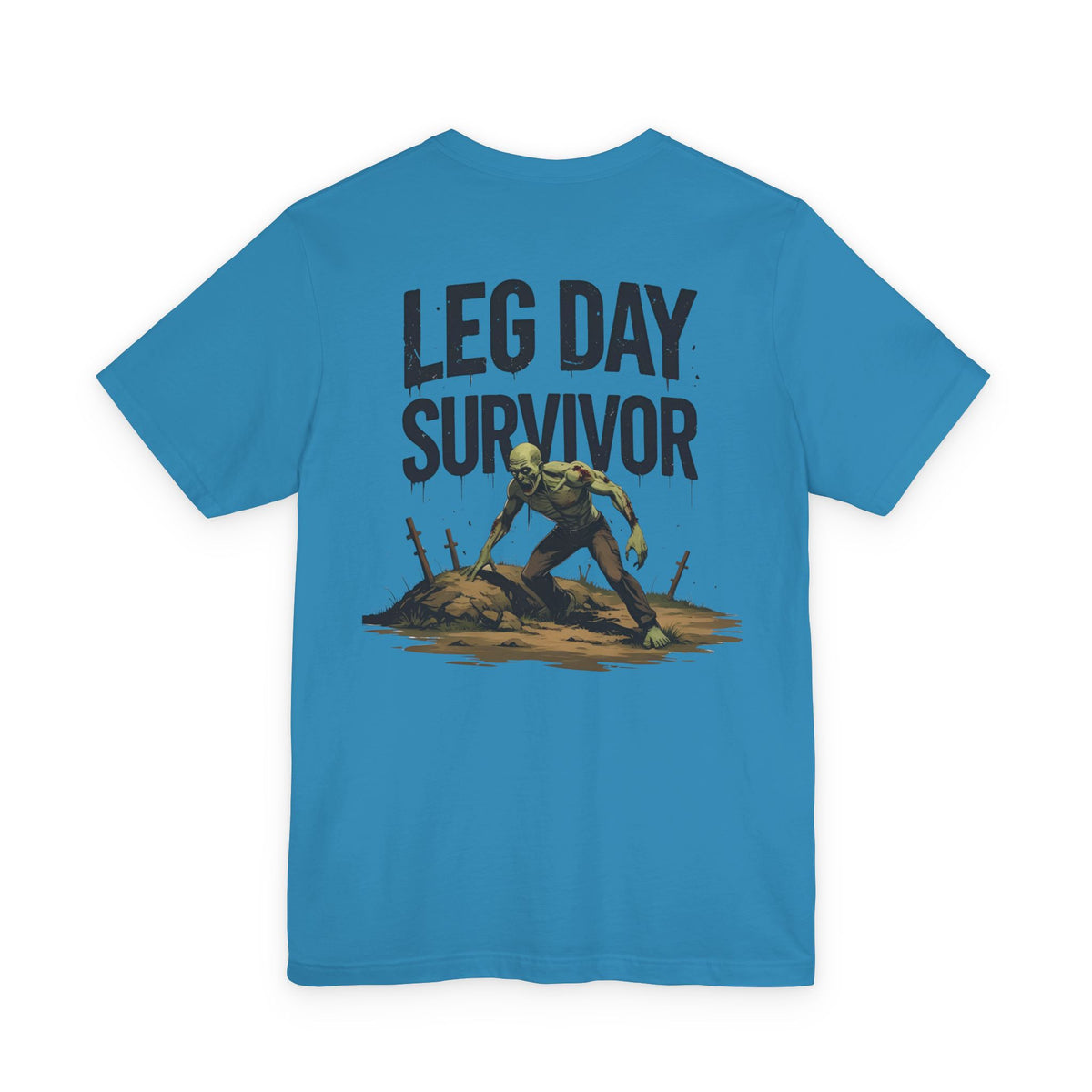 Leg Day Survivor Tee - Fitness Shirt - Workout Apparel - Gym Gift - Unisex Graphic Tee - Funny T-shirt