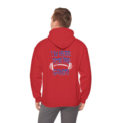 I'm Here For The Gainz! Gym Hoodie - Unisex Fitness Sweatshirt - Workout Hoodie - S-5XL