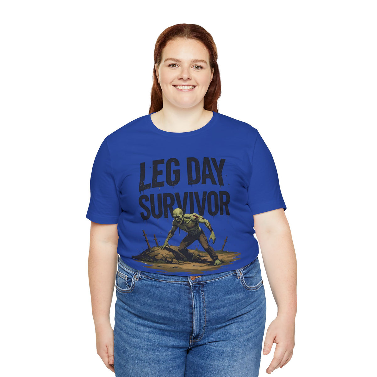 Leg Day Survivor Tee - Fitness Shirt - Workout Apparel - Gym Gift - Unisex Graphic Tee - Funny T-shirt