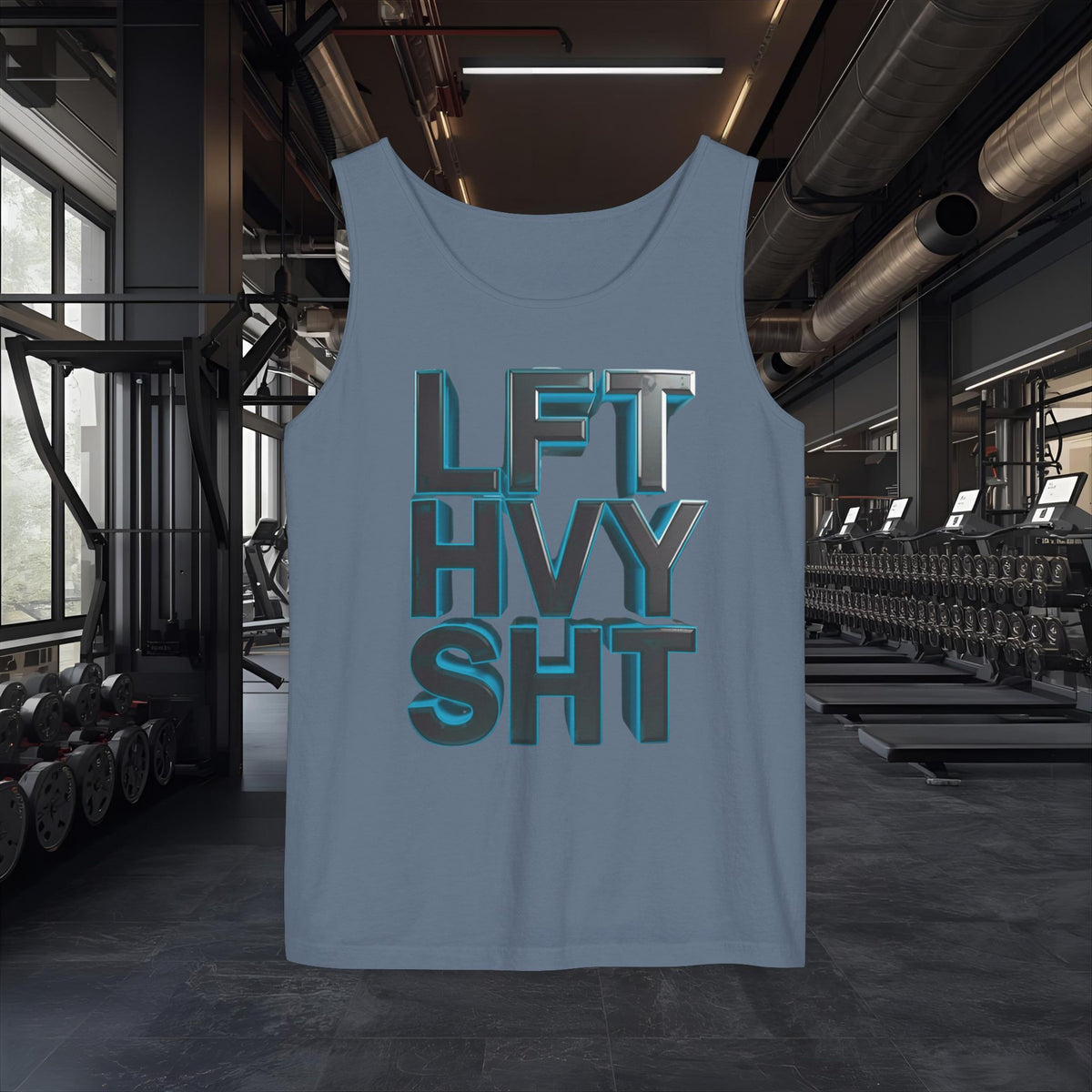 Lift Heavy Shit - LFT HVY SHT - Tank Top - Gym Workout Fitness Tank - Unisex XS-2XL