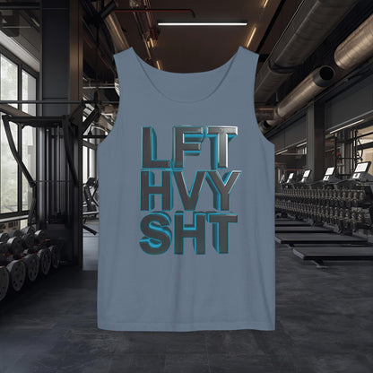 Lift Heavy Shit - LFT HVY SHT - Tank Top - Gym Workout Fitness Tank - Unisex XS-2XL
