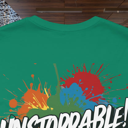 Unstoppable Vintage Retro T-Shirt - Motivational Graphic Tee - Unisex Casual Shirt