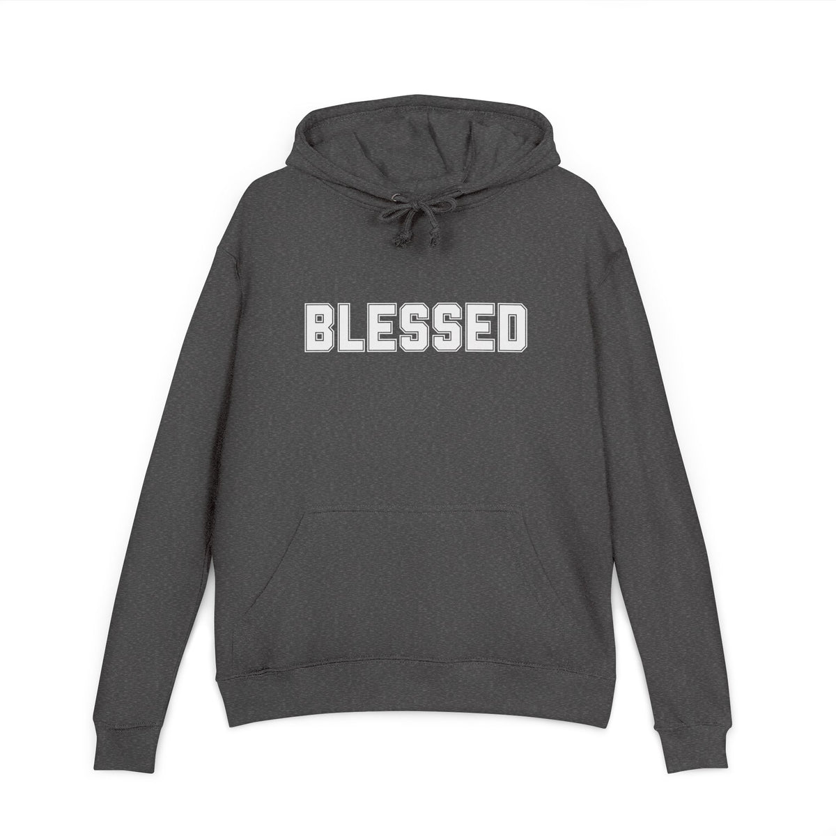 Blessed Hoodie - Cozy French Terry Pullover - Faith Graphic Sweatshirt - Unisex S-5XL