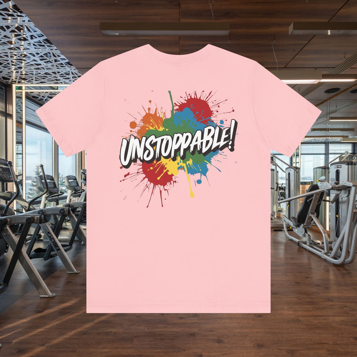 Unstoppable Vintage Retro T-Shirt - Motivational Graphic Tee - Unisex Casual Shirt