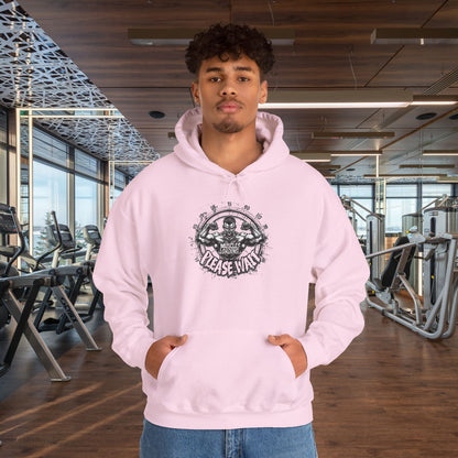 Muscles Loading Please Wait - Motivational Fitness Hoodie - Gym Sweatshirt - Unisex S-5XL