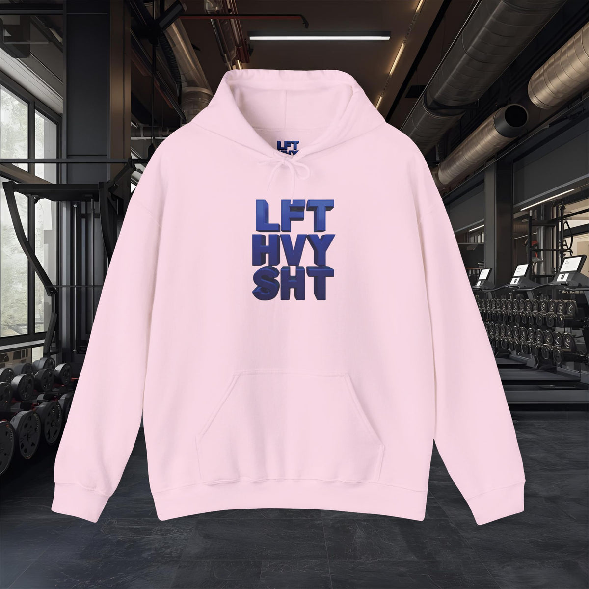 Lift Heavy Shit - LFT HVY SHT - Gym Hoodie - Bold Fitness Pullover - Unisex S-5XL