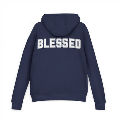 Blessed Hoodie - Cozy French Terry Pullover - Faith Graphic Sweatshirt - Unisex S-5XL