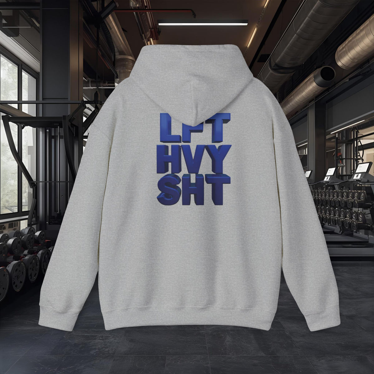 Lift Heavy Shit - LFT HVY SHT - Gym Hoodie - Bold Fitness Pullover - Unisex S-5XL