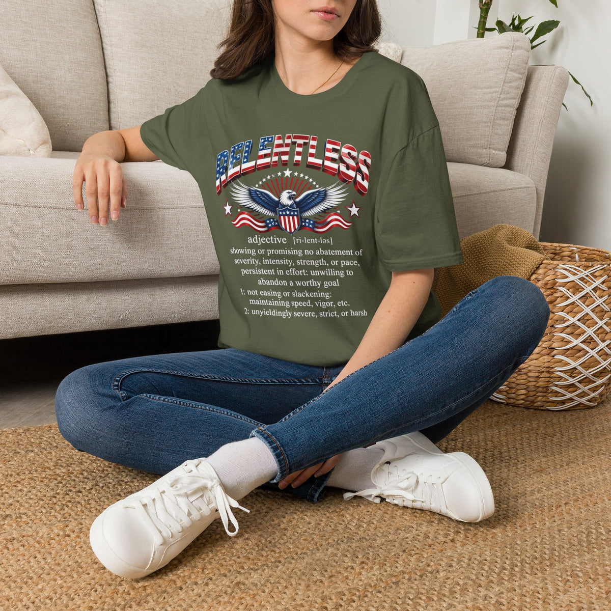 Relentless Patriotic Definition T-Shirt