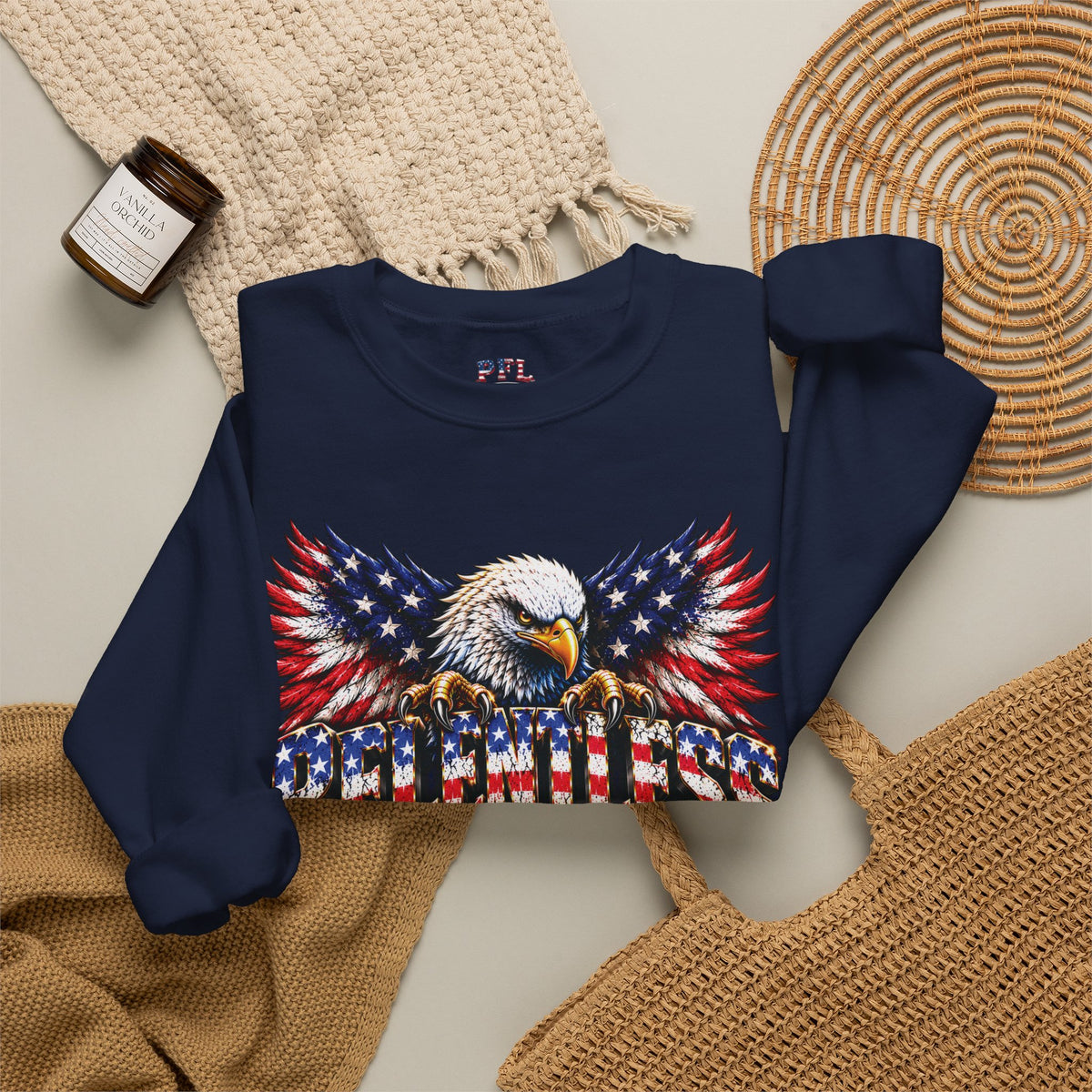 Relentless Eagle Definition Crewneck Sweatshirt - Patriot Fit Life