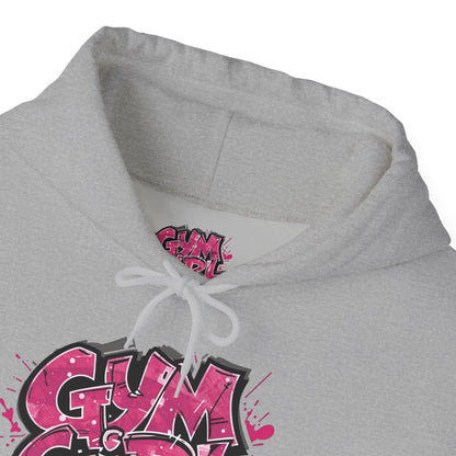 Stylish Gym Girl Print Hoodie - Women's Fitness Sweatshirt - Athletic Pullover - S-5XL