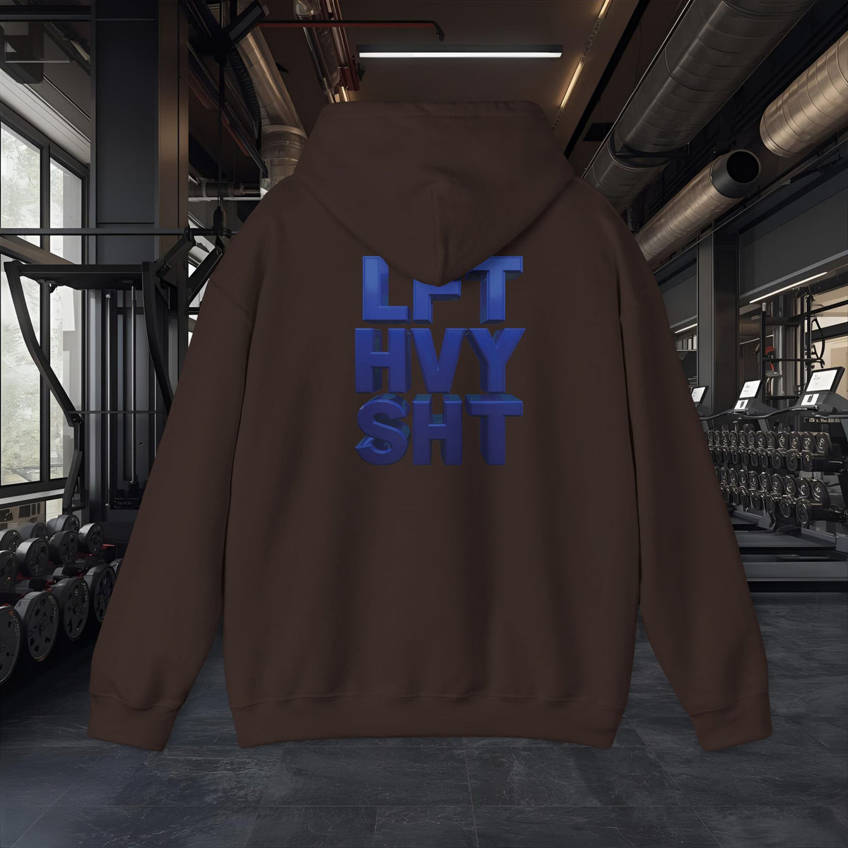 Lift Heavy Shit - LFT HVY SHT - Gym Hoodie - Bold Fitness Pullover - Unisex S-5XL