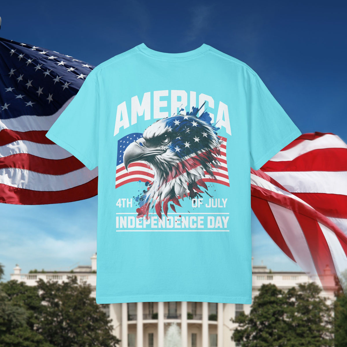 Independence Day 4th of July T-Shirt - Patriotic Graphic Tee - Unisex S-4XL