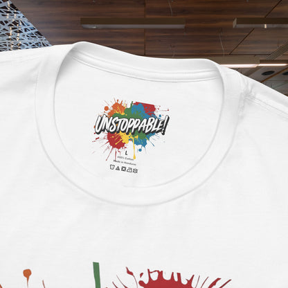 Unstoppable Vintage Retro T-Shirt - Motivational Graphic Tee - Unisex Casual Shirt