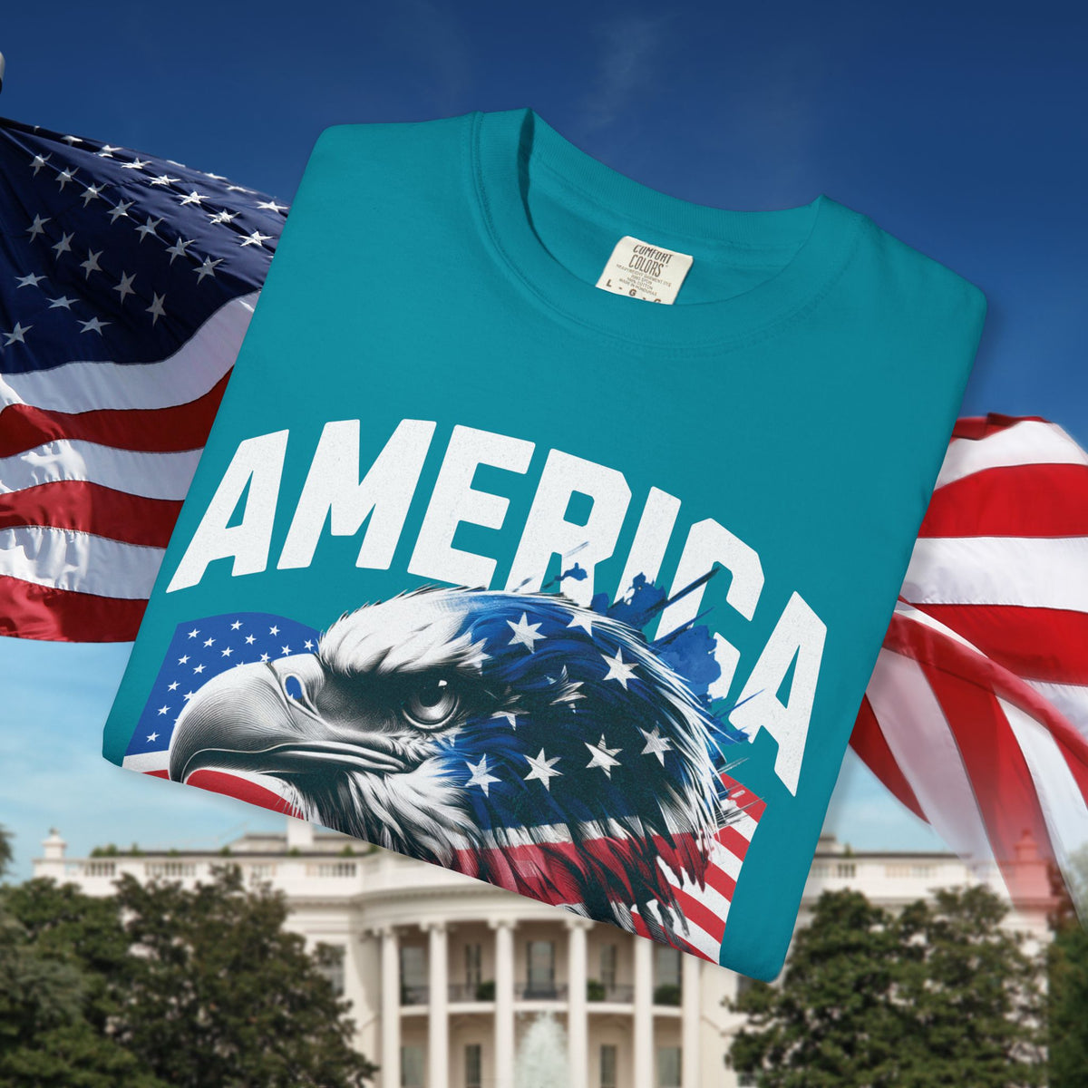 Independence Day 4th of July T-Shirt - Patriotic Graphic Tee - Unisex S-4XL