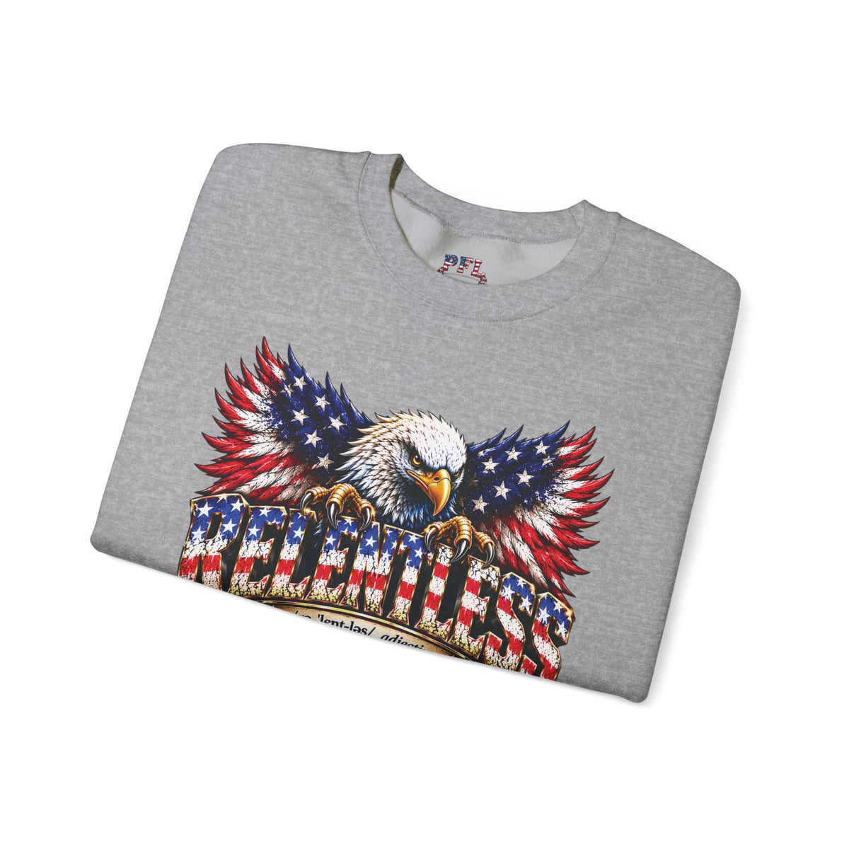 Relentless Eagle Definition Crewneck Sweatshirt - Patriot Fit Life