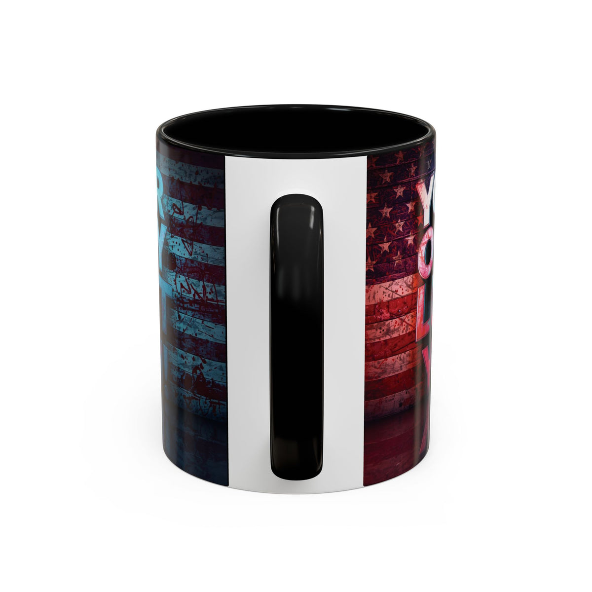 Your Only Limit Is You! Motivational Mug - American Flag - 11oz/15oz