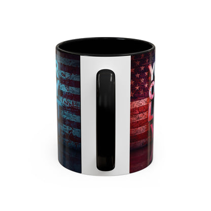 Your Only Limit Is You! Motivational Mug - American Flag - 11oz/15oz