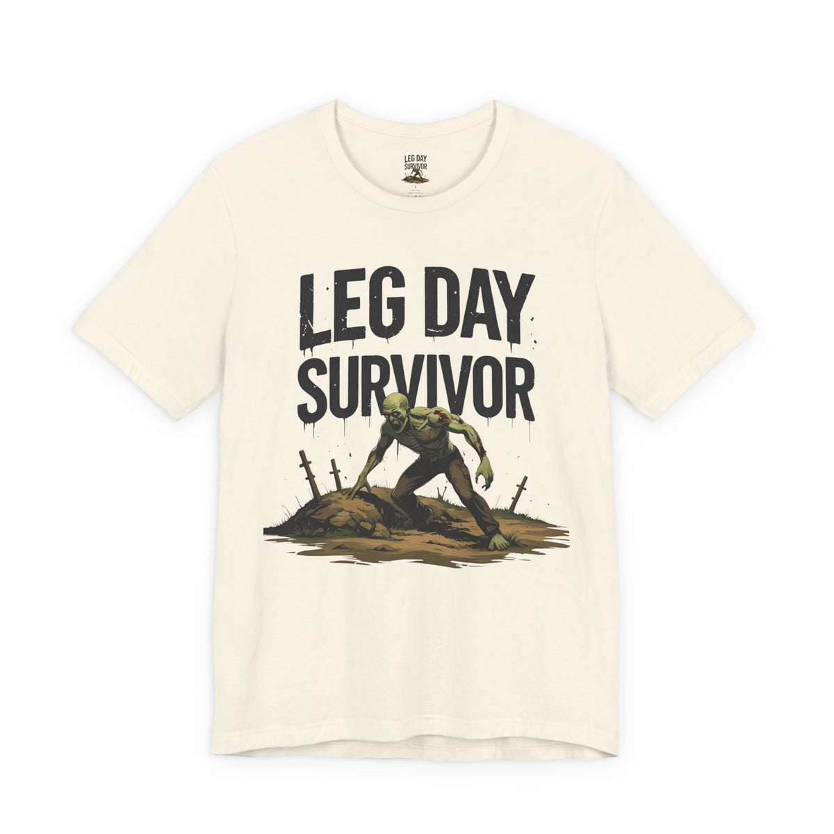 Leg Day Survivor Tee - Fitness Shirt - Workout Apparel - Gym Gift - Unisex Graphic Tee - Funny T-shirt