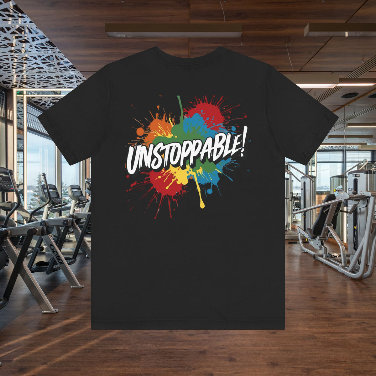 Unstoppable Vintage Retro T-Shirt - Motivational Graphic Tee - Unisex Casual Shirt