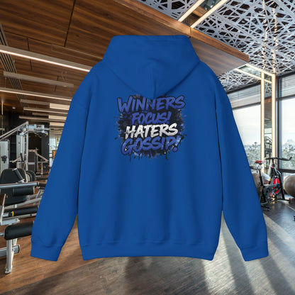 Winners Focus Haters Gossip  - Hooded Sweatshirt - S - 5XL - Multiple Colors - Fitness