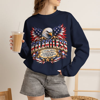 Relentless Eagle Definition Crewneck Sweatshirt - Patriot Fit Life